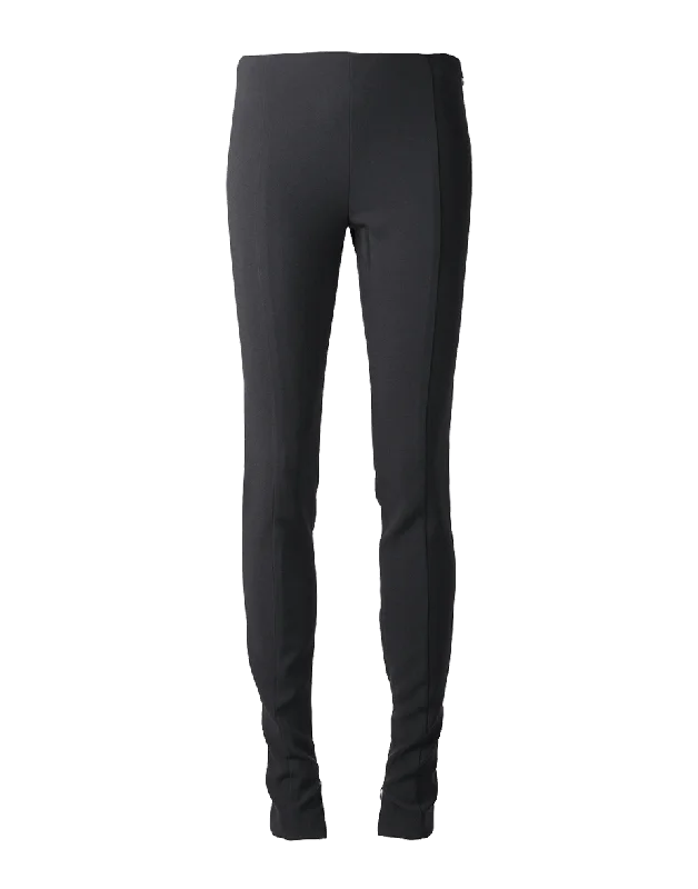 Side Zip Pant Soft Stretch Leggings