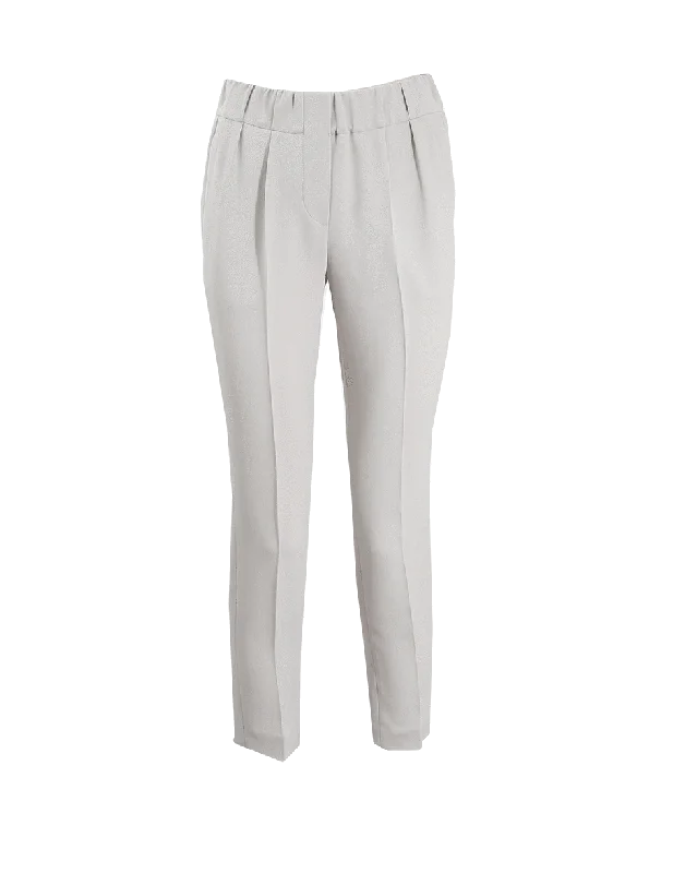 Classic Pull On Pant - Steel Trendy Work Pants