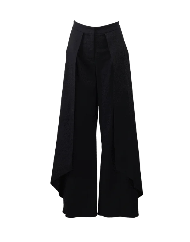 Archilles Pant With Slit Front Casual Wide Pants