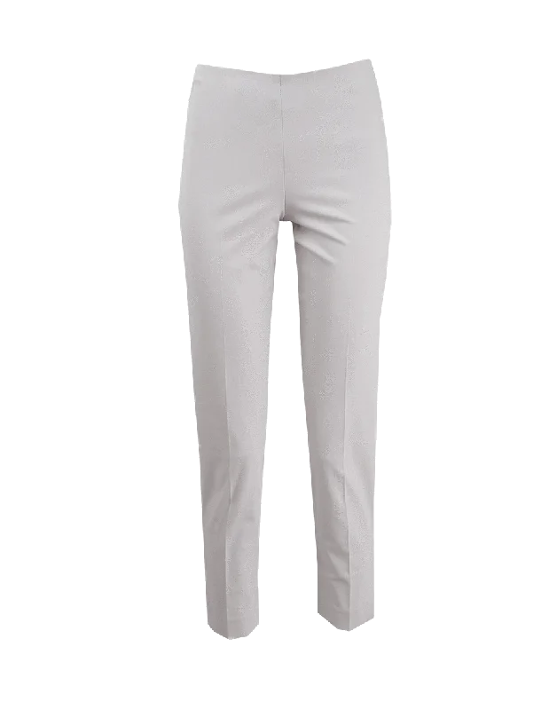 Cotton Side Zip Pant Relaxed Fit Trousers