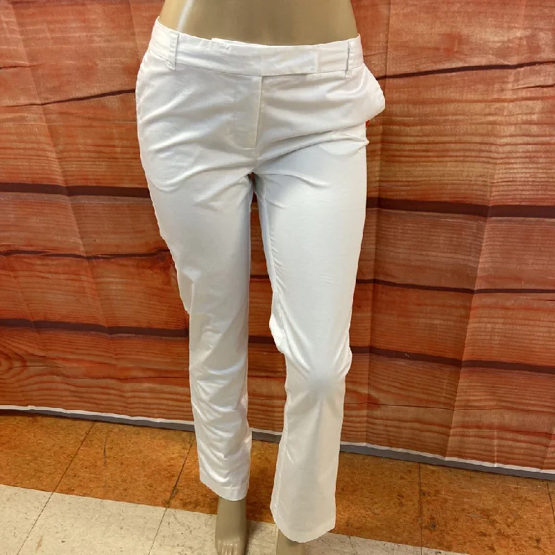 TOMMY HILFIGER WHITE PANTS SZ 6 TCC Comfortable Cargo Pants