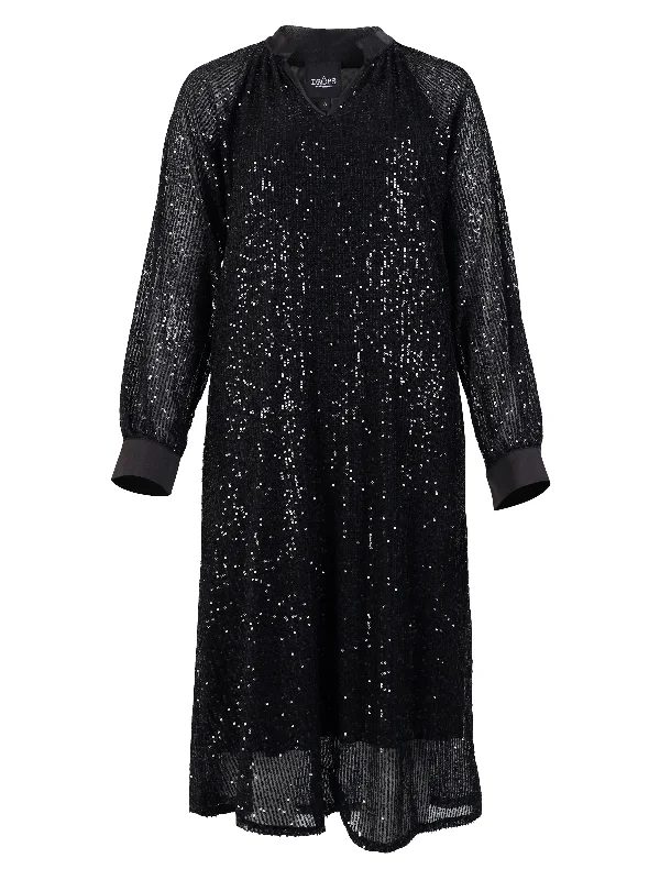 XILYA sequin dress - Black