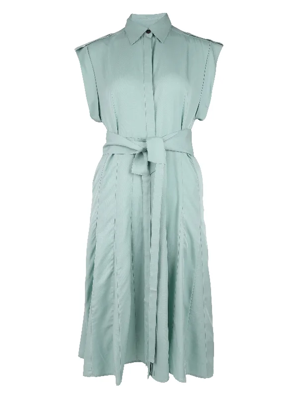 YMKE short-sleeved dress - BLUE MINT