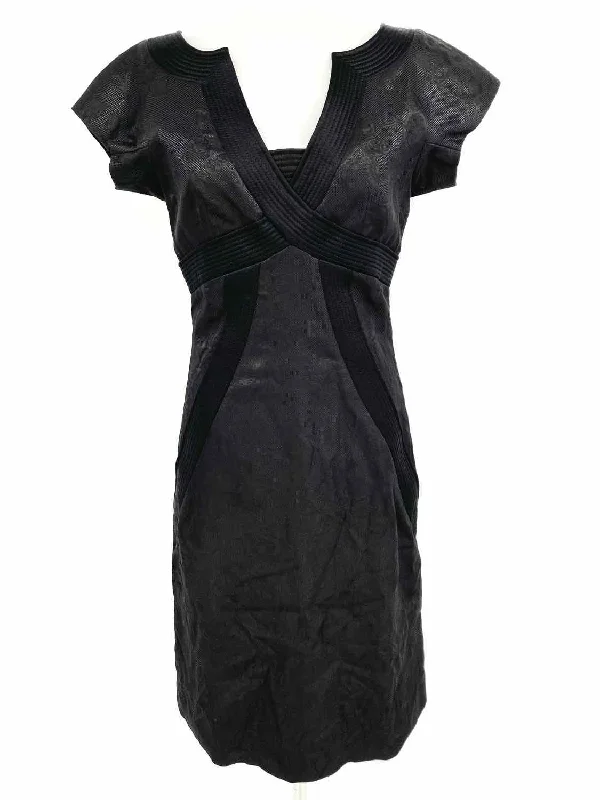 Alexander McQueen Size 40/8 Black S/S Dress