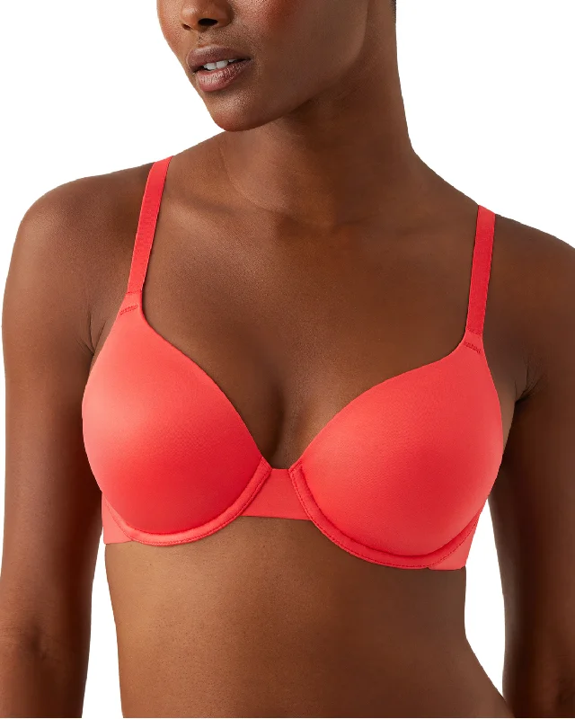 B. Tempt'd By Wacoal Future Foundation T-shirt Bra (More colors available) - 953281 - Cayenne Satin Blend Silk Blend Wool Blend