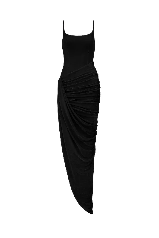 CURRENT NOIR DRESS IN BLACK