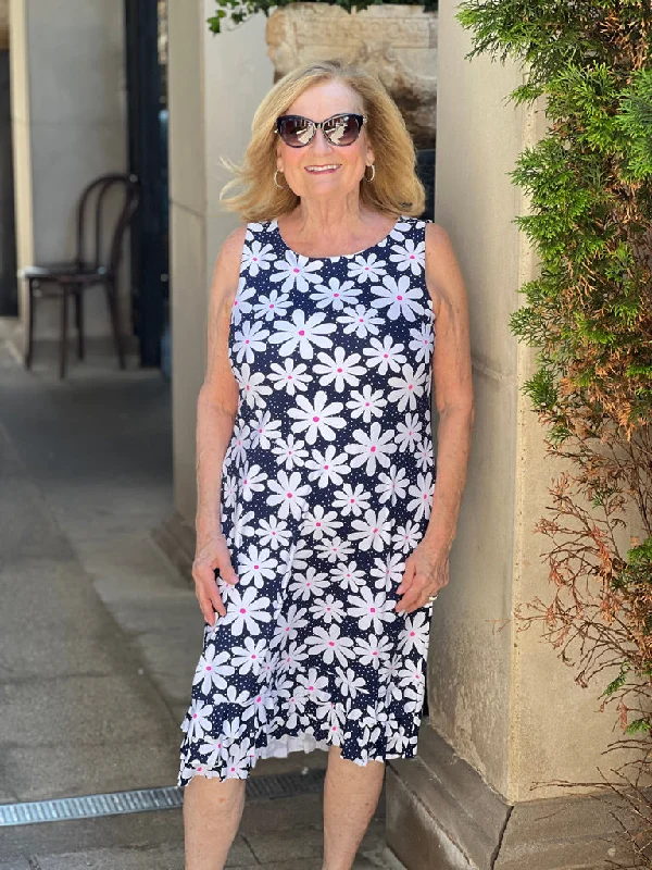 Daisy Long Ruffle Dress