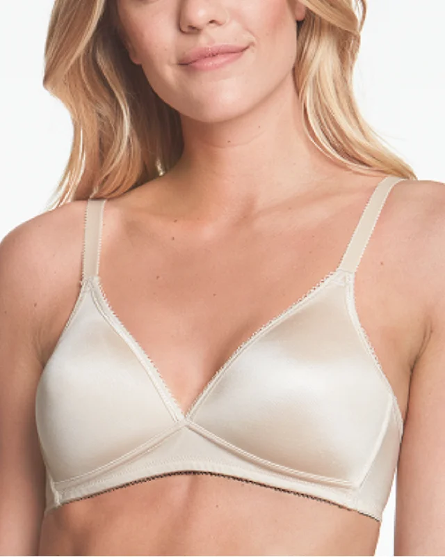 Dominique Sara Wire Free T-Shirt Bra - 5400 Front Pockets Side Pockets Patch Pockets