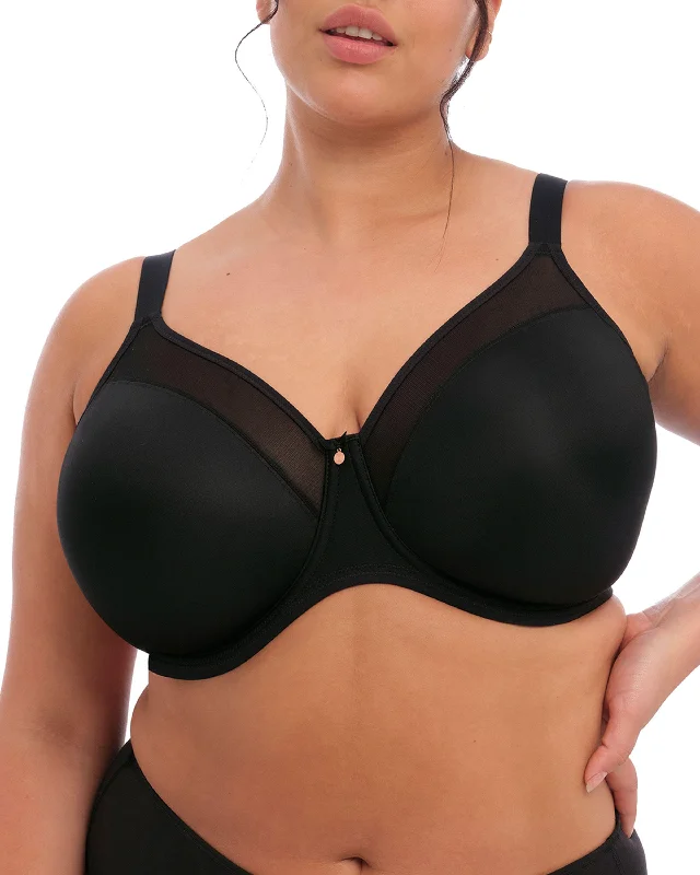 Elomi Smooth Molded T-Shirt Bra (More colors available) - EL4301 - Black Casual Formal Business