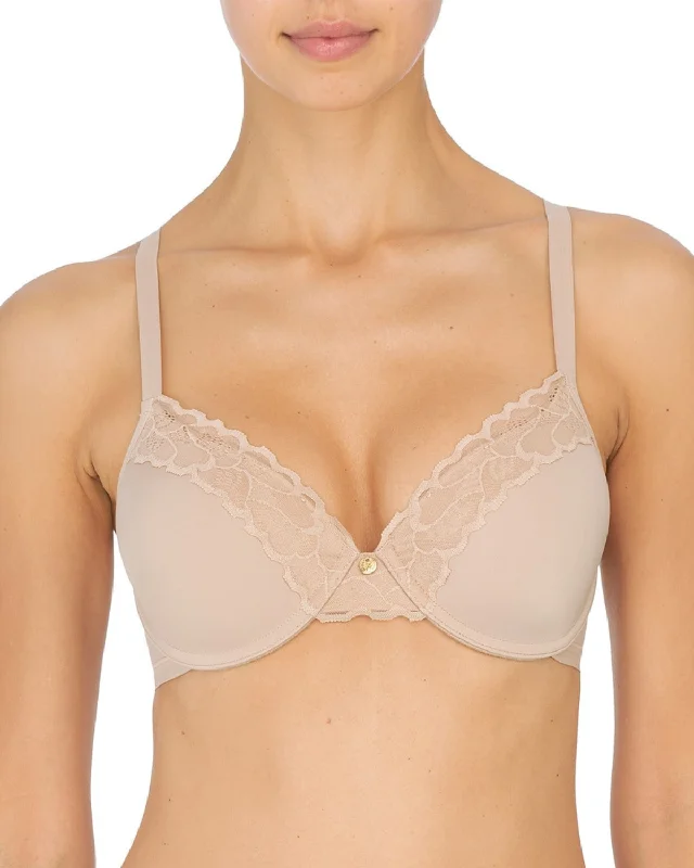 Natori Hidden Glamour T-Shirt Bra (More colors available) - 736044 Real Fur Shearling Chenille