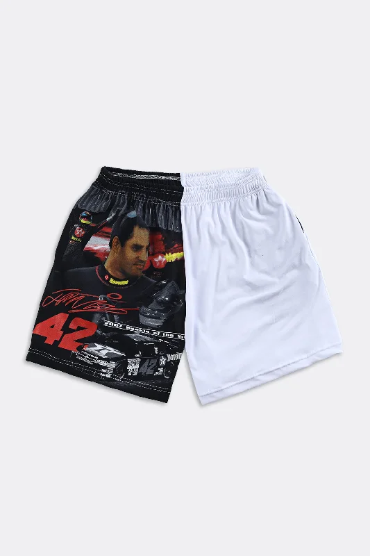 Rework Racing Tee Shorts - Women-XS, S, M, L, XL, Men-XXS, XS, S, M, L Machine Wash Dry Clean Hand Wash