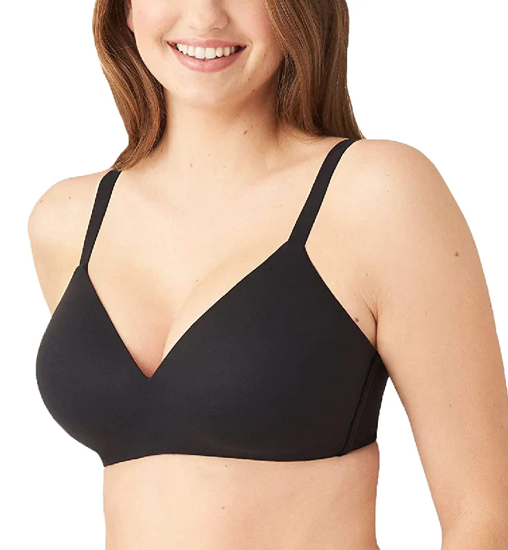 Wacoal Basic Beauty Spacer Underwire T-Shirt Bra (853192) - Black Oversized T-Shirt Spandex breathable