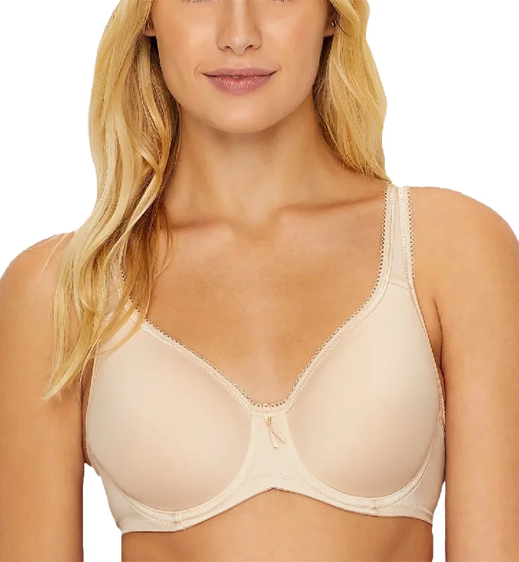 Wacoal Basic Beauty Spacer Underwire T-Shirt Bra (853192) - Natural Nude Front Pockets Side Pockets Patch Pockets