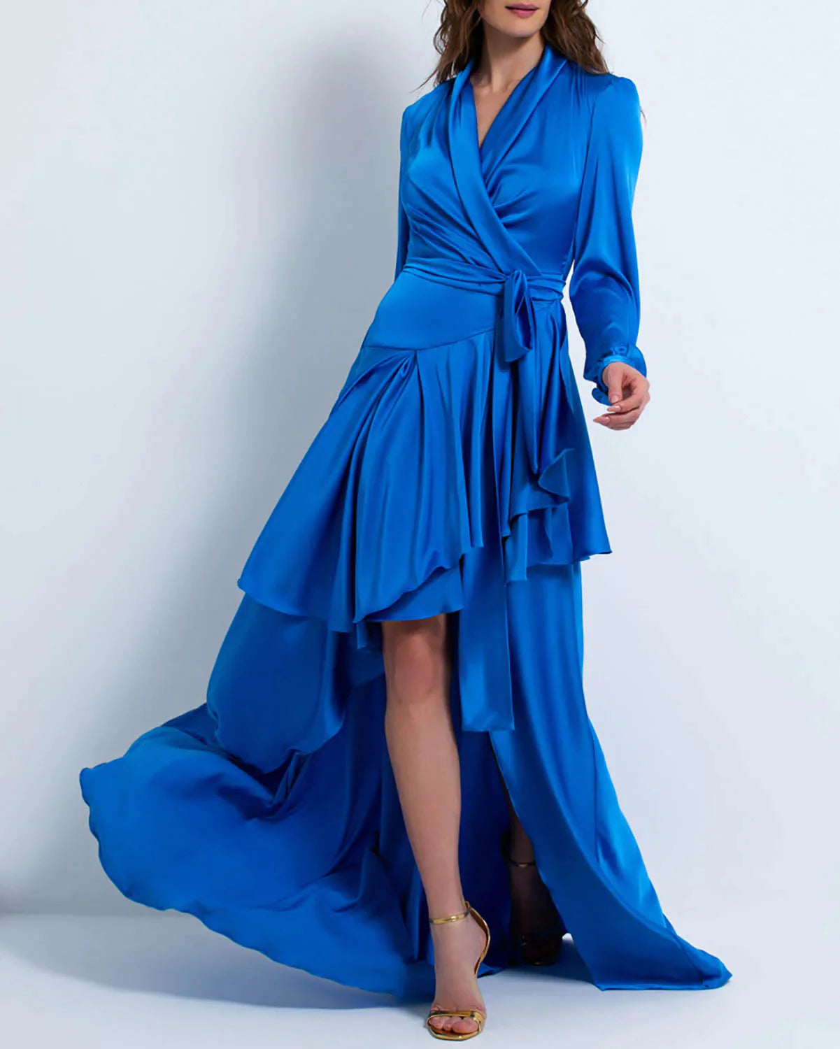 PatBo Hi Low Maxi Dress Fashionable Maxi Dress with Fringe