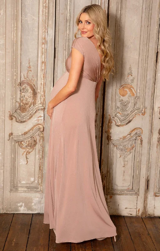 Tiffany Rose Maternity & Nursing Maxi Dress Francesca Blush Comfortable Casual Maxi Dress