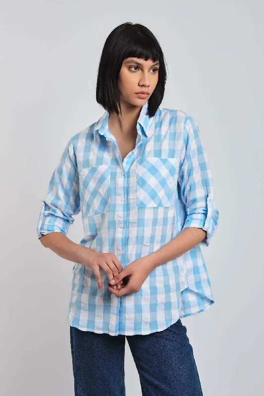 Blouse Sheer Sleeve Blouse