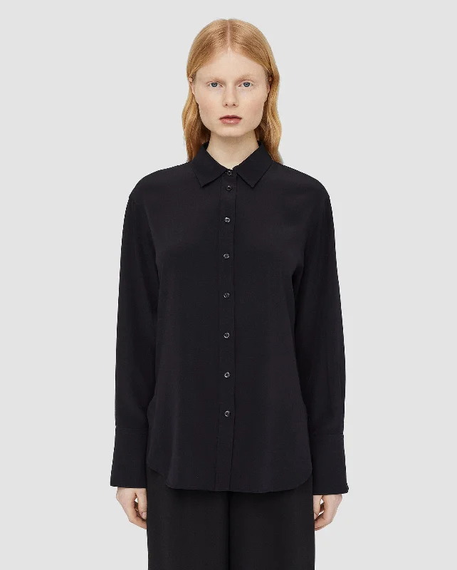 JOE BLOUSE / BLACK Playful Puff Blouse
