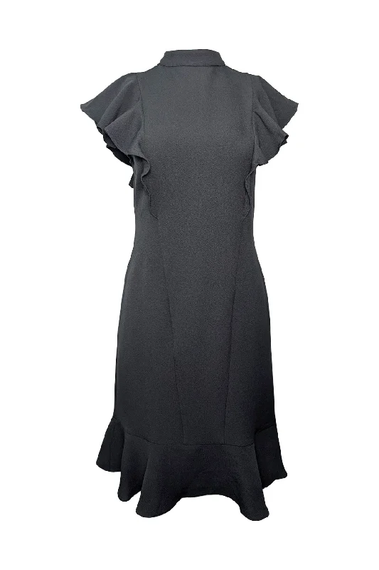 Black Mini Dress Comfortable Casual Mini Dress