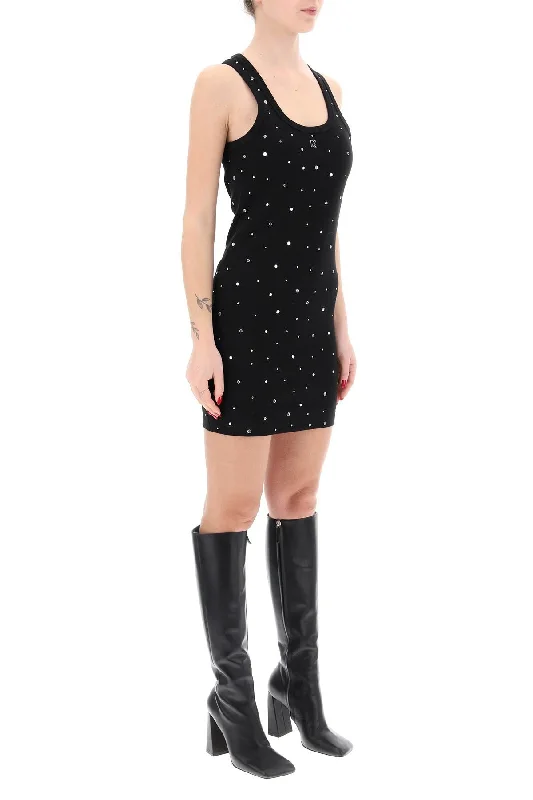 Giuseppe Di Morabito "mini Dress With Rhinestone Comfortable Shift Mini Dress