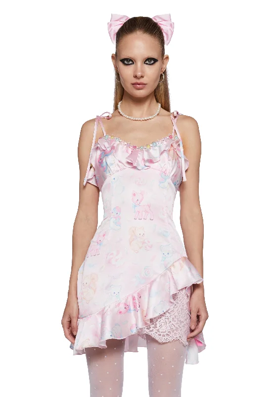 Candy Cravers Mini Dress Fashionable Mini Dress with Pockets