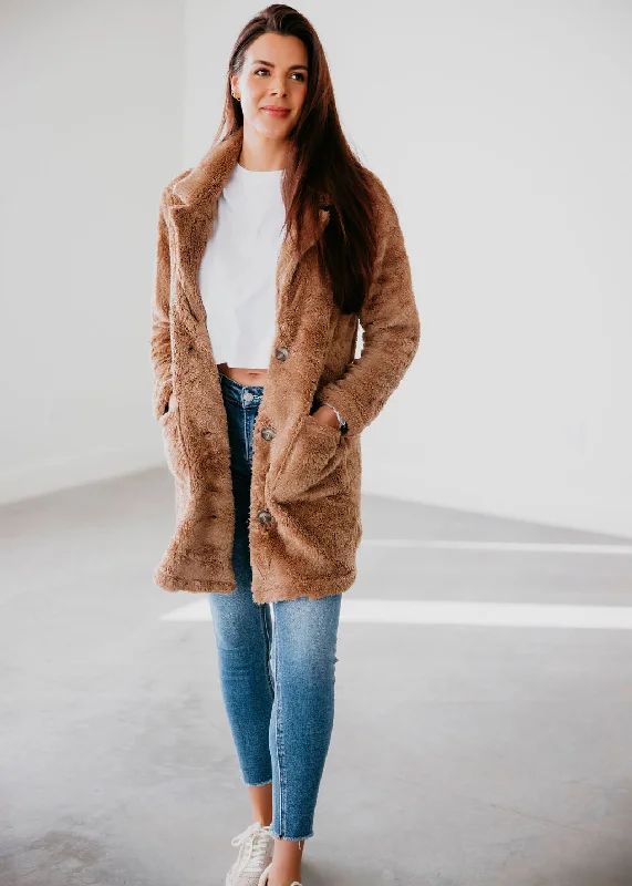 Elton Sherpa Jacket Jacket Blazer Coat