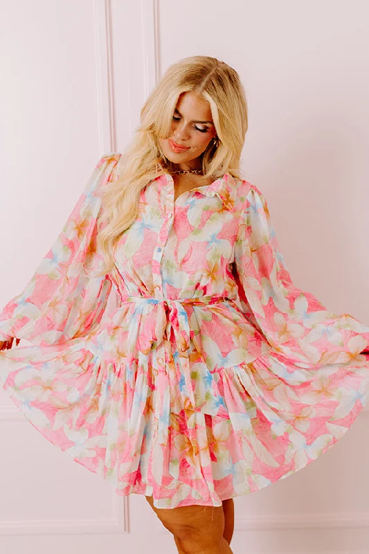 Give Me Butterflies Mini Dress Curves Fashionable Lace Mini Dress