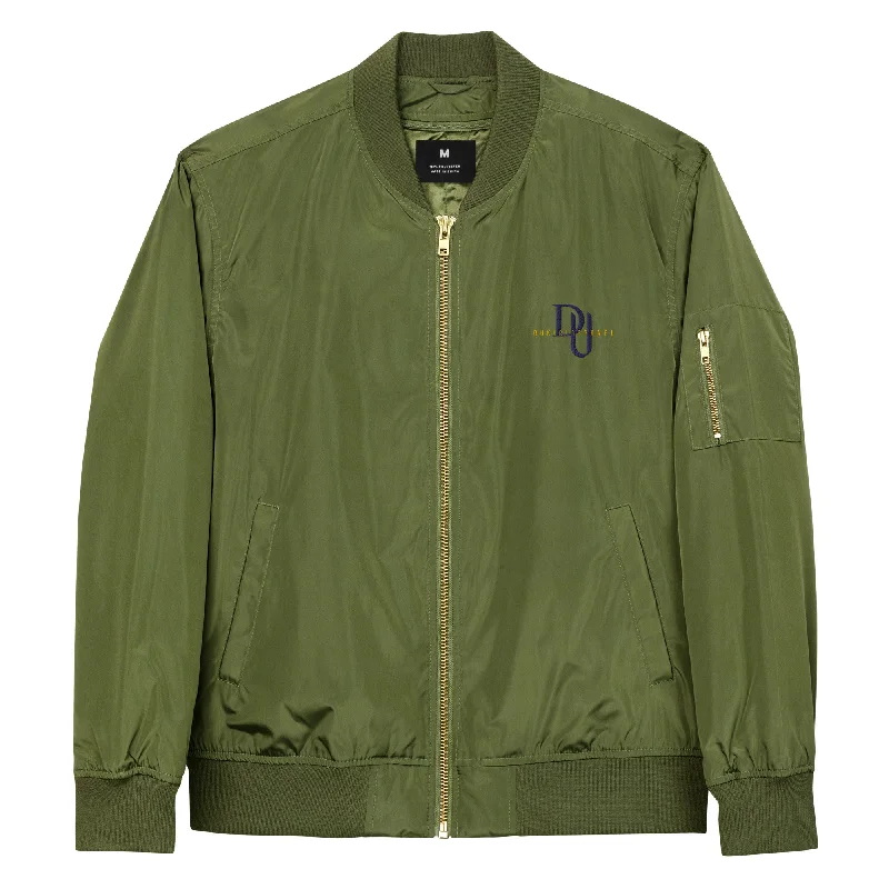 Journey Army Green recycled bomber jacket Fleece Jacket Down Jacket Parka