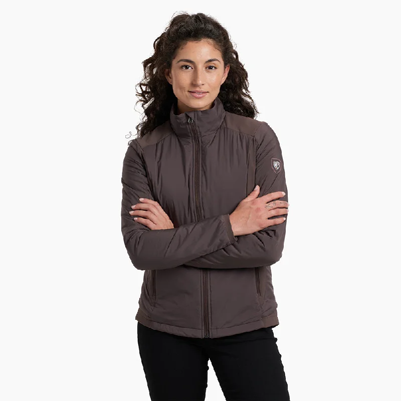 Kuhl Womens Aktivator Jacket 2025 Front Pockets Side Pockets Patch Pockets