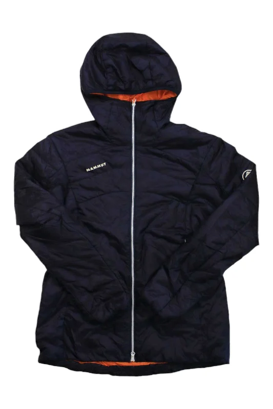 Mammut Women's Eigerjoch Light IN Hooded Jacket Zip Front Button Front Snap Front