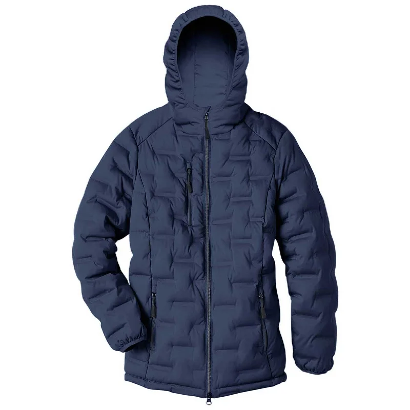 North End Women's Classic Navy/Carbon Loft Puffer Jacket Elasticated Jacket Padded Jacket Insulated Jacket North End Women's Classic Navy/Carbon Loft Puffer Jacket Elasticated Jacket Padded Jacket Insulated Jacket