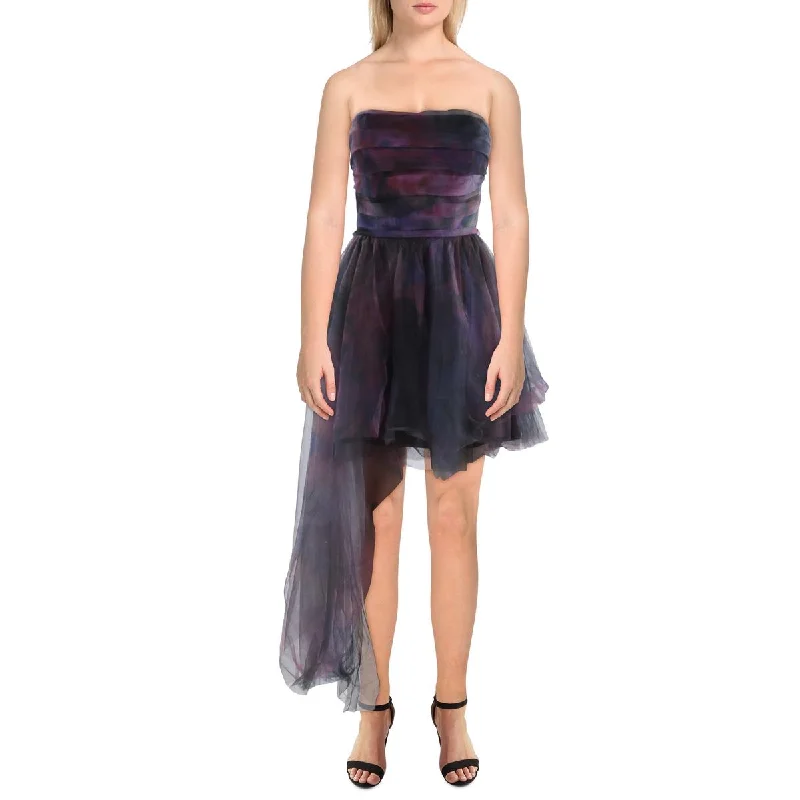 Rene Ruiz Collection Womens Asymmetric Above Knee Mini Dress Cozy Wraparound Mini Dress Rene Ruiz Collection Womens Asymmetric Above Knee Mini Dress Cozy Wraparound Mini Dress