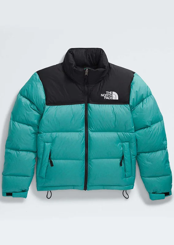 The North Face Women's 1996 Retro Nuptse Jacket Boat Neck Shawl Collar Notched Collar
