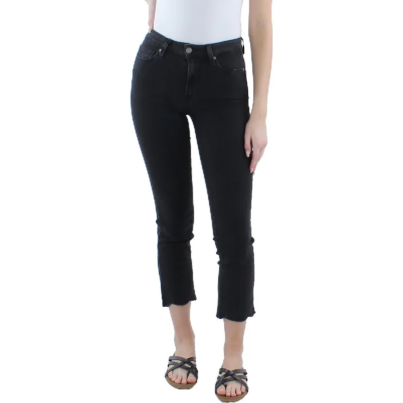 Womens High Rise Straight Leg Straight Leg Jeans Fashionable White Denim Jeans