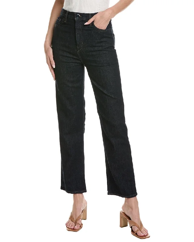 Theory High-Waist 5-Pocket Jean Fashionable Straight Fit Denim