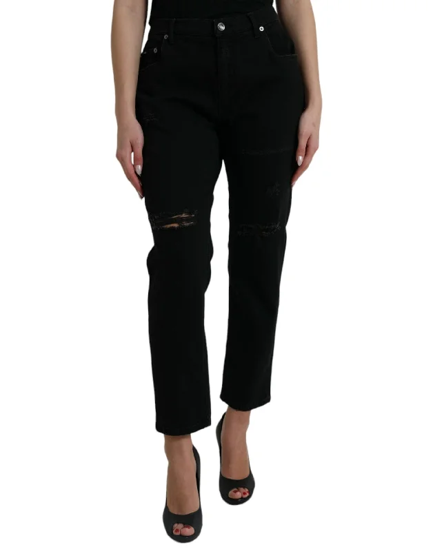 Dolce & Gabbana Elegant High Waist  Stretch Women's Jeans Casual Skinny Fit Jeans