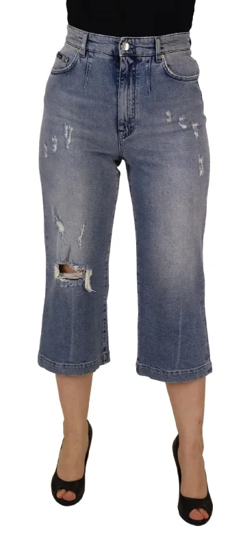 Dolce & Gabbana High Waist Skinny  Jeans - Women's Stylish High-Waist Skinny Denim