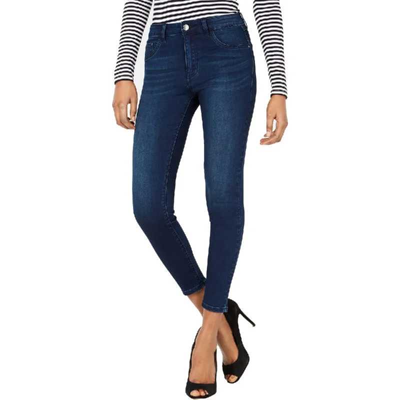 Guess Womens 1981 Denim Ankle Skinny Jeans Stylish Cargo Style Jeans