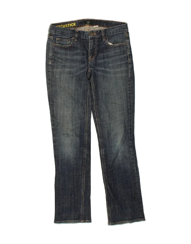 J. CREW Womens Matchstick Slim Jeans W27 L30 Navy Blue Cotton Stylish Slim Fit Denim J. CREW Womens Matchstick Slim Jeans W27 L30 Navy Blue Cotton Stylish Slim Fit Denim