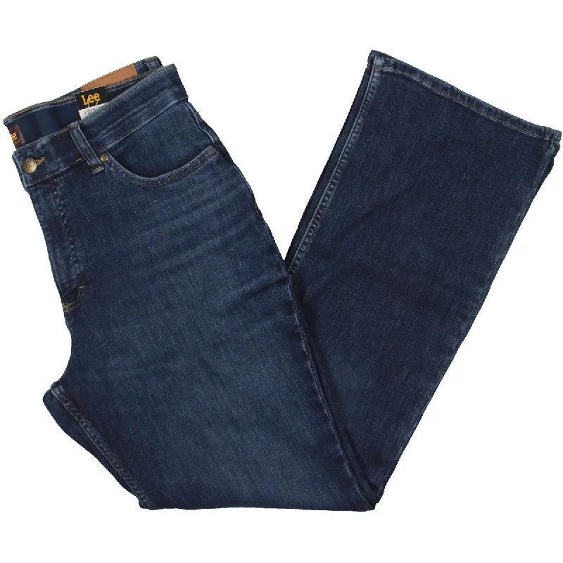 Lee Womens High Rise Stretch Bootcut Jeans Comfortable Jogger Style Jeans