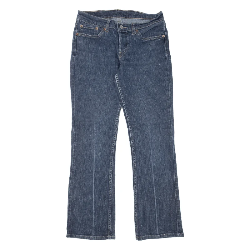 LEVI'S 531 Jeans Blue Denim Regular Bootcut Womens W29 L29 Fashionable Frayed Hem Denim LEVI'S 531 Jeans Blue Denim Regular Bootcut Womens W29 L29 Fashionable Frayed Hem Denim