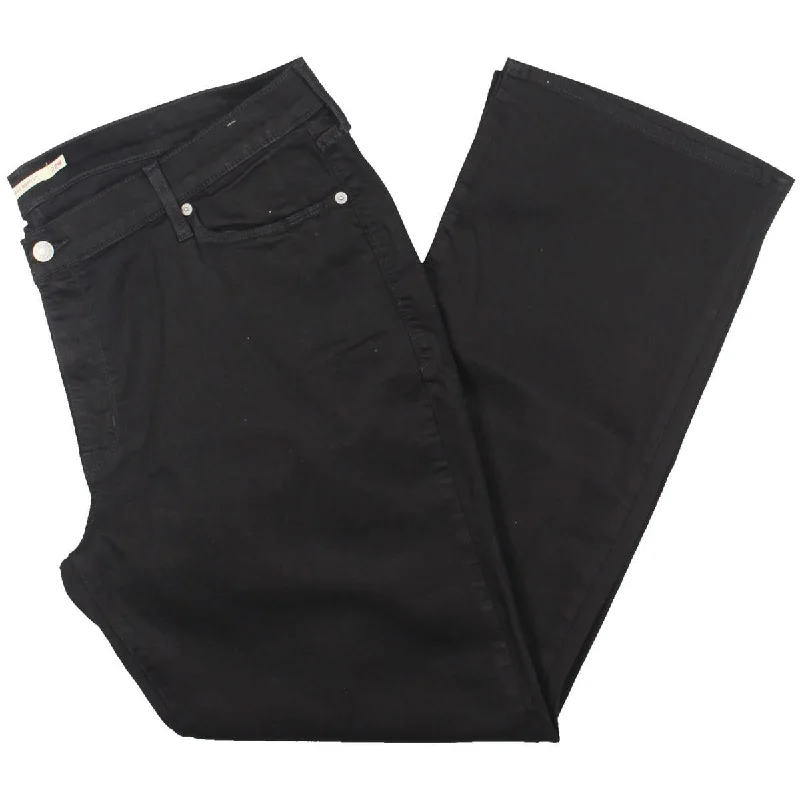 Levi's Womens Plus High Rise Stretch Bootcut Jeans Trendy Paperbag Waist Jeans