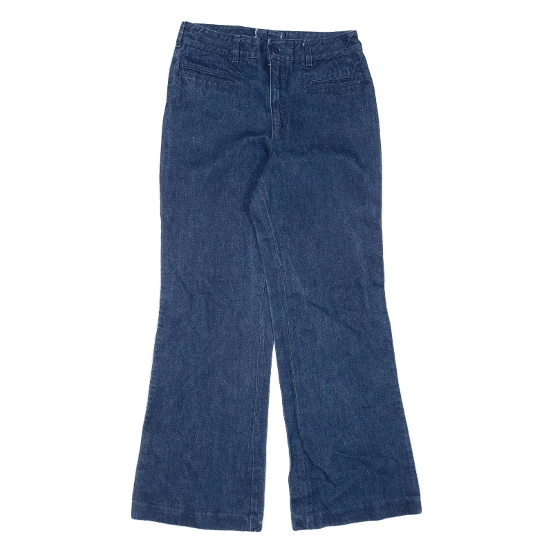 MICHEL Jeans Blue Denim Relaxed Flared Womens W28 L29 Casual High-Waisted Bootcut Jeans MICHEL Jeans Blue Denim Relaxed Flared Womens W28 L29 Casual High-Waisted Bootcut Jeans