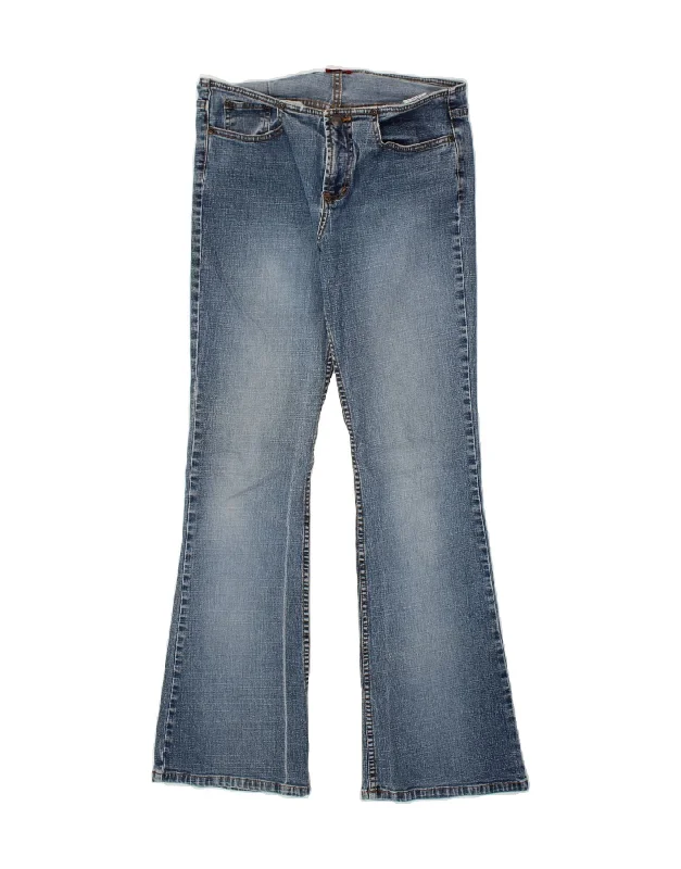 MOSSIMO Womens Bootcut Jeans US 9 Medium W30 L31 Blue Cotton Comfortable Drawstring Waist Jeans MOSSIMO Womens Bootcut Jeans US 9 Medium W30 L31 Blue Cotton Comfortable Drawstring Waist Jeans