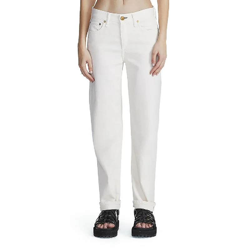 Rag & Bone Womens Baggy Low Rise Ankle Jeans Fashionable Bootcut Jeans