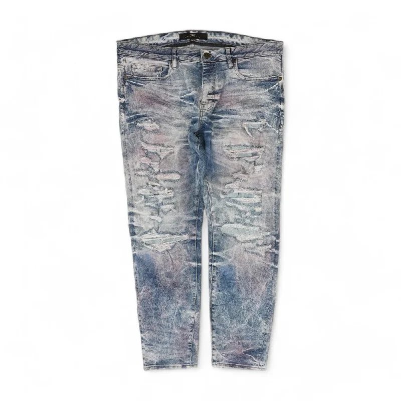 Solid Regular Jeans Casual Distressed Skinny Jeans