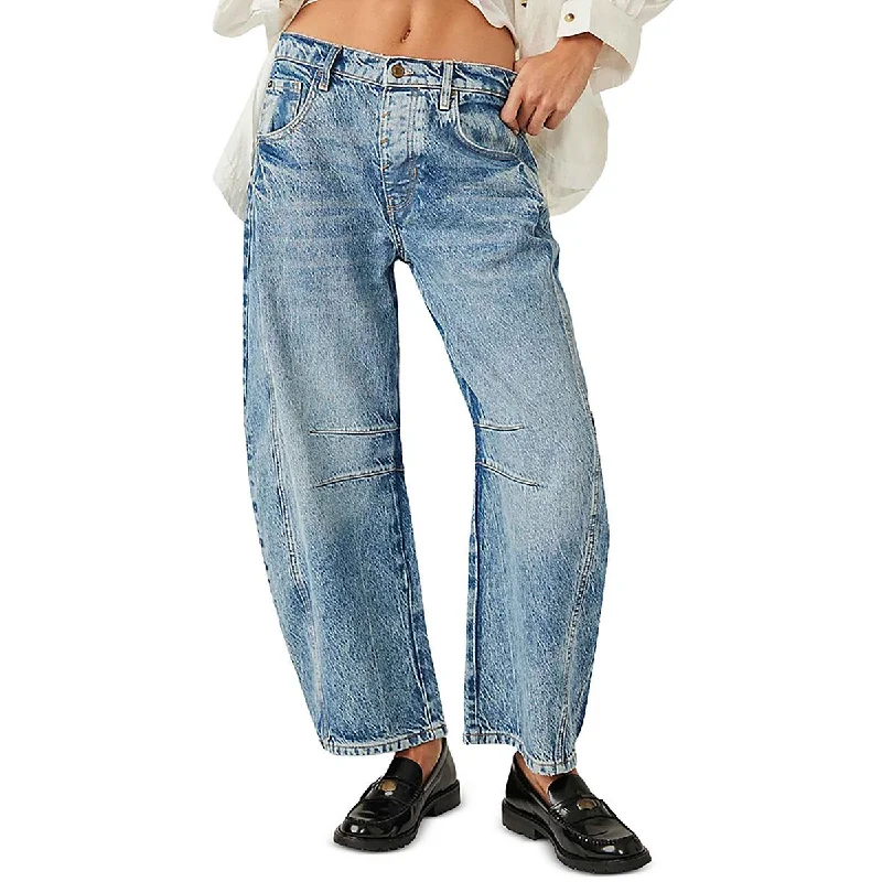 We The Free Womens Lucky You High Rise Button Fly Ankle Jeans Fashionable Raw Hemmed Jeans We The Free Womens Lucky You High Rise Button Fly Ankle Jeans Fashionable Raw Hemmed Jeans