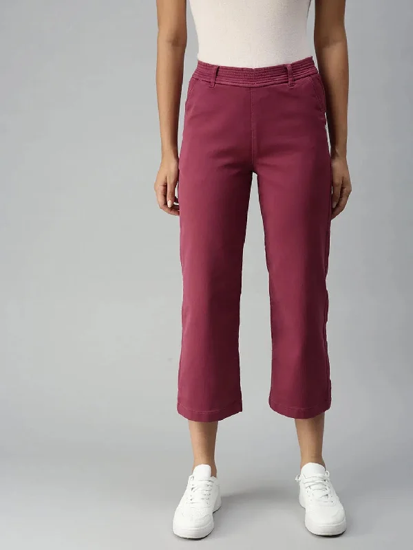 Women's Mauve Solid Denim Straight Jeans-LTPZ10327-Mauve Casual Distressed Denim Jeans Women's Mauve Solid Denim Straight Jeans-LTPZ10327-Mauve Casual Distressed Denim Jeans