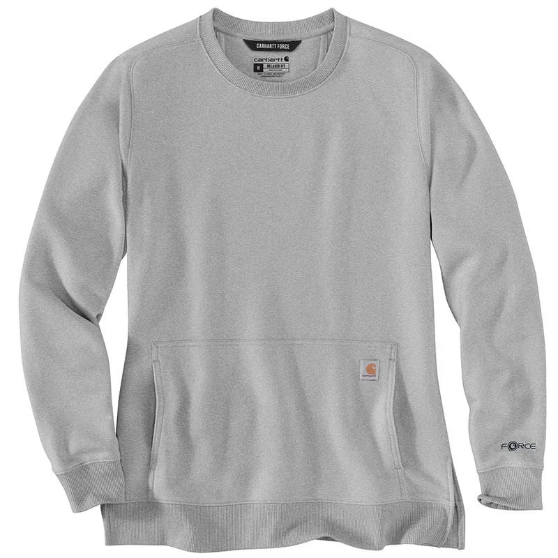 105468 - Carhartt Women's Force Relaxed Fit Lightweight Sweatshirt Hoodie with Logo Branding Identity