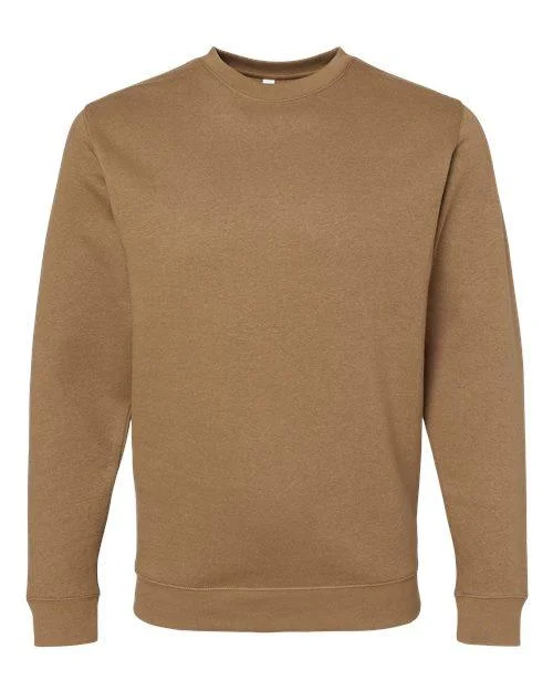 LAT Elevated Fleece Crewneck Sweatshirt 6925 Hoodie with Contrast Stitching Detailed Premium LAT Elevated Fleece Crewneck Sweatshirt 6925 Hoodie with Contrast Stitching Detailed Premium