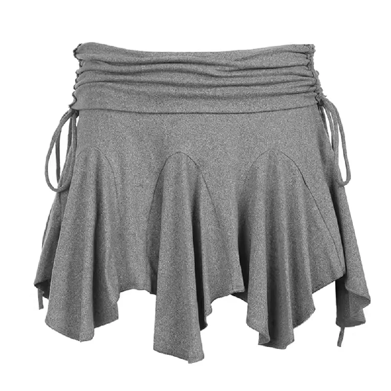High School Crush Mini Skirt chiffon skirt airy